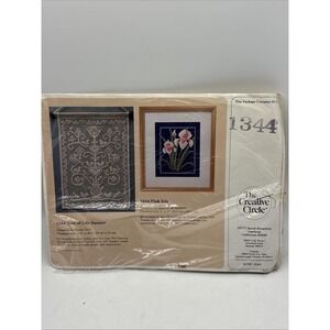 The Creative Circle Kit 1344 Tree Of Life Banner VTG'80s Unsealed/new